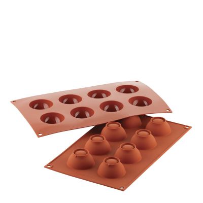 Silikomart - Silikonimuotti Kupolit 8 st 5x2,5 cm