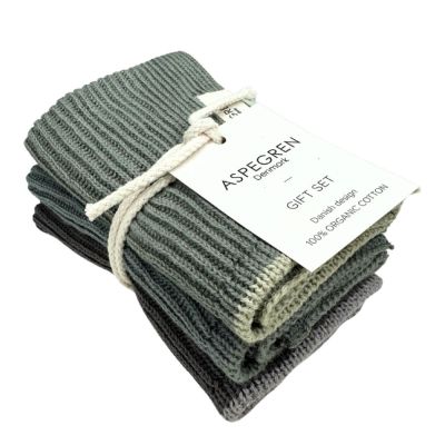 Aspegren - Lahjapakkaus: Tiskirätti 3 kpl Artichoke