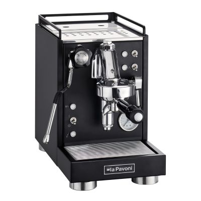 La Pavoni - Mini Cellini Nera Puoliammattimainen Manuaalinen Kahvinkeitin Musta