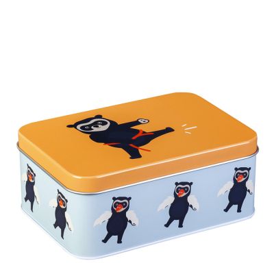 Blafre - Eväsrasia Brillebjörn 14x10 cm Oranssi/Vaaleansininen