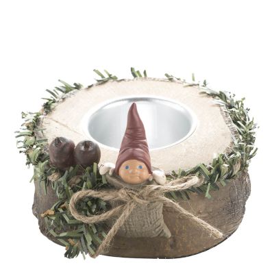 Klarborg - Adventsljusstake stubbe 8 cm