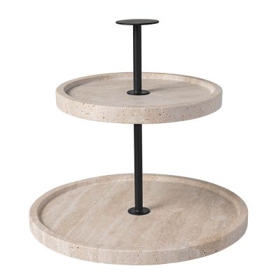 Villeroy & Boch - Manufacture Travertine Kerrosvati 22,5 cm Beige