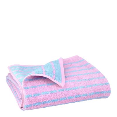 Juna - Nuance Pyyhe 70x140 cm Vaaleansininen/Vaaleanpunainen