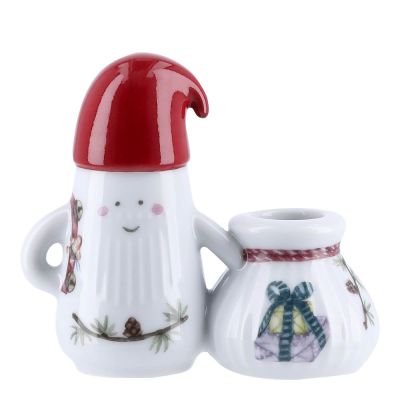 Kähler - Hammershøi Christmas Kynttilänjalka 8,5 cm Joulupukki