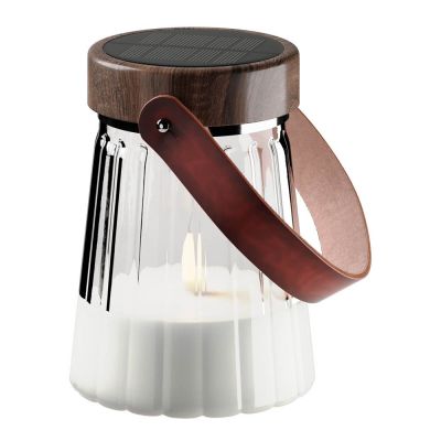 DeluxeHomeart - LED Lyhty 12 x 13 cm Aurinkokennolla