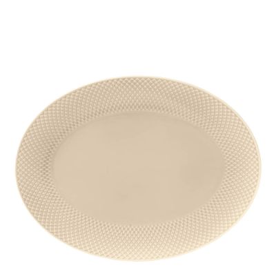 Lyngby Porcelæn - Rhombe Earth Tarjoiluvati 35x26,5 cm Marmori
