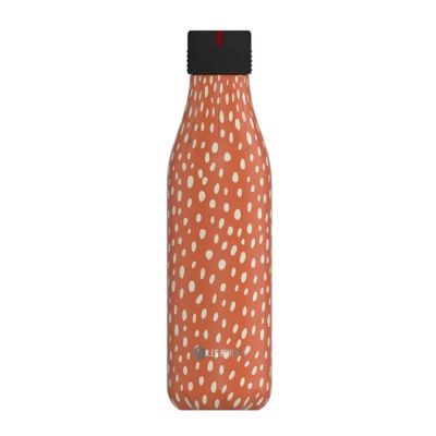 Les Artistes - Bottle Up Design Termospullo 0,5 L Oranssi/Valkoinen