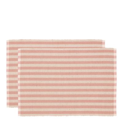 Södahl - Statement Stripe Pöytätabletti 33x48cm 2 kpl Pink