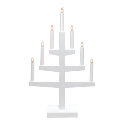 Star Trading - Trapp kynttelikkö 54x34 cm valkoinen