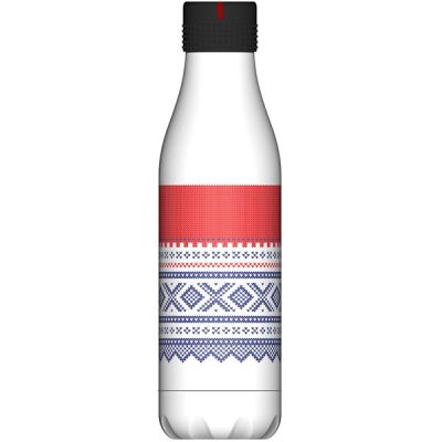 Les Artistes - Bottle Up Design Termospullo 0,5L Valkoinen/Sininen/Punainen