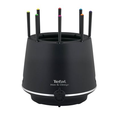 Tefal - Inox & Design Fondue 8 haarukkaa Musta