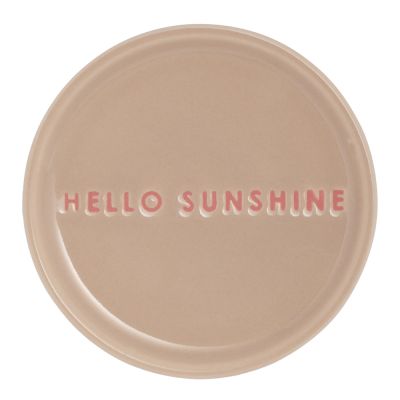 Vondels - Classic Cups Lautanen Hello Sunshine 8,5 cm Beige