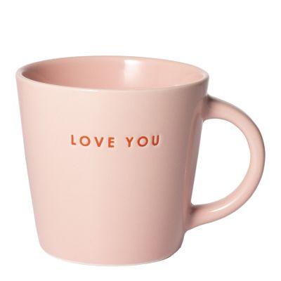 Vondels - Classic Cups Muki Love you 25 cl Vaaleanpunainen