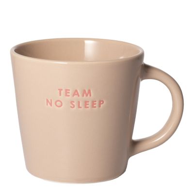 Vondels - Classic Cups Muki Team no sleep 25 cl Beige