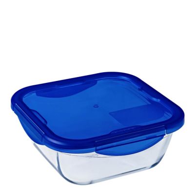 Pyrex - Cook & Go Säilytyspurkki 2 L Sininen/Kirkas
