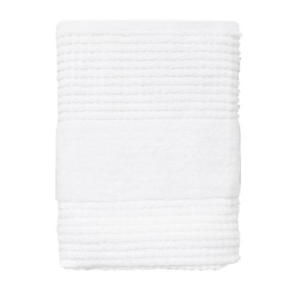 Juna - Check Pyyhe 50x100 cm Valkoinen