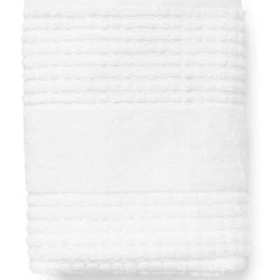 Juna - Check Pyyhe 70x140 cm Valkoinen