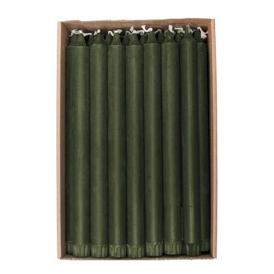 Edelweiss - EKO Kruunukynttilä 2,2x28 cm syvä metsänvihreä