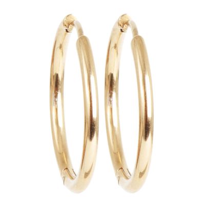 A&C Oslo AS - Steel - Essentials korvakorut medium 25 mm kulta