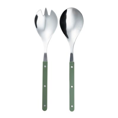 Stiernholm - Prima Verde salaattiottimet 28,5 cm teräs/vihreä