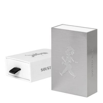 SOLSTICKAN - Tulitikkurasia 5,6x,5x1,8 cm Hopea