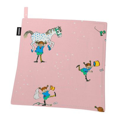 Arvidssons - Peppi ja kaverit Patalappu22x22 cm Vaaleanpunainen