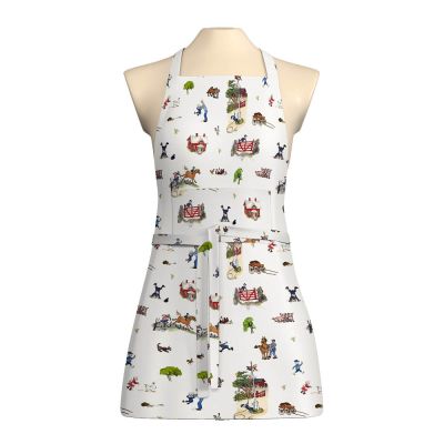 Arvidssons - Emil i Katthul t Lasten Esiliina 65x55 cm Valkoinen