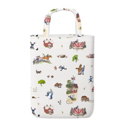 Arvidssons - Emil i Katthult Kangaskassi 40x32 cm Valkoinen