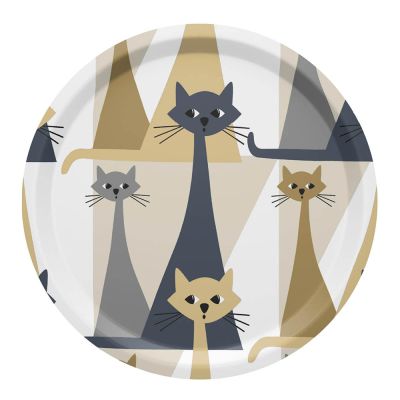 Arvidssons - Kitty Tarjotin 31 cm Kulta