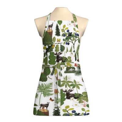 Arvidssons - Skogsliv Esiliina 85x65 cm Vihreä