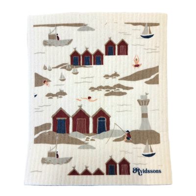 Arvidssons - Kust Tiskirätti 20x17 cm Valkoinen