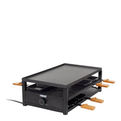PRINCESS - Raclette 44x25 cm 1300W 8 hlö Bambu