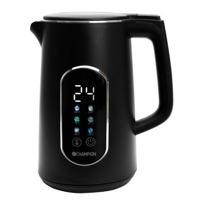 CHAMPION - Digitaalinen Vedenkeitin 1,7L Musta