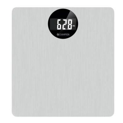 CHAMPION - Henkilövaaka 31,1x2,2x29,1 cm Ruostumaton teräs