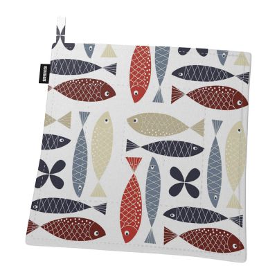 Arvidssons - Fina fisken Patalappu 22x22 cm Sininen