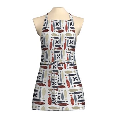 Arvidssons - Fina fisken Esiliina 85x65 cm Sininen