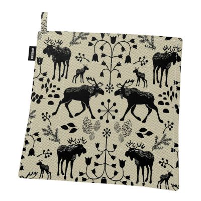 Arvidssons - Skogens konung Patalappu 22x22 cm Musta