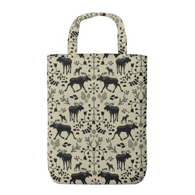 Arvidssons - Skogens konung Kangaskassi 40x32 cm Musta