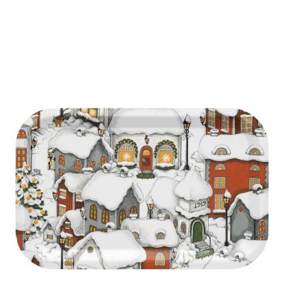 Arvidssons - Lyckeby Tarjotin 33x21 cm Punainen