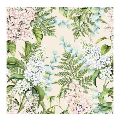 Ambiente - Servetti 33x33 cm 20 kpl Soft Lilacs Cream