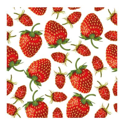 Ambiente - Servetti 33x33 cm 20 kpl Strawberries
