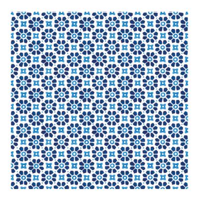 Ambiente - Servetti 33x33 cm 20 kpl Laureen Blue