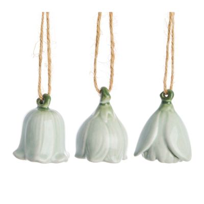 Lene Bjerre - Dehlia Riippukoriste kukka 4,5 cm 3 kpl Vaaleanvihreä