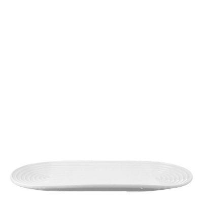 Lyngby Porcelæn - Lyngby Tura Tarjoiluastia 34x14,5 cm Valkoinen