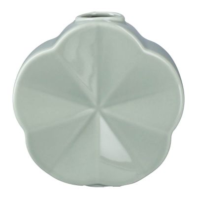 Lyngby Porcelæn - Flower Maljakko peltokierto 14 cm Vihreä