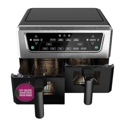 Cuisinart - AirTwin Airfryer AFD10XSSE 10,4 L 2400 W Ruostumaton
