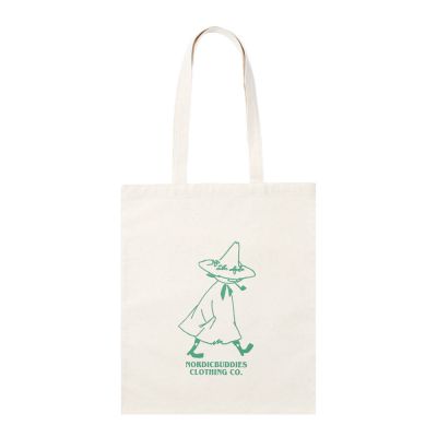 Nordicbuddies - Muumi Kangaskassi Nuuskamuikkunen 38,5x42 cm Beige