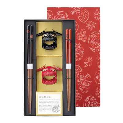 Kawai - Kawai Syömäpuikot ja pidike 2 kpl Lohikäärmeet