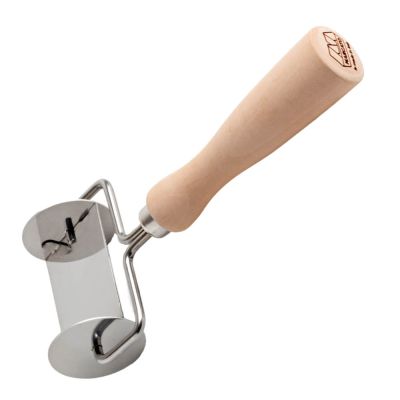 Marcato - Marcato Suorakulmainen Pastaleikkuri 6 cm Ruostumaton Teräs/Puu