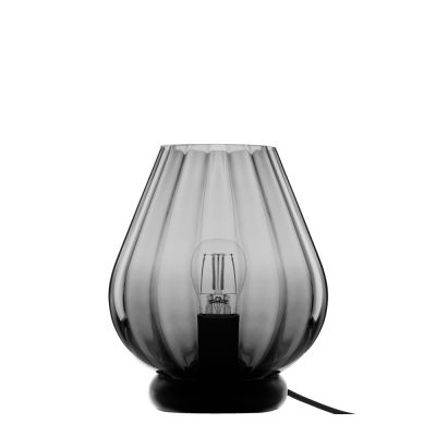 Magnor - Rocks XO Pöytävalaisin 20,4 cm Hiilenharmaa